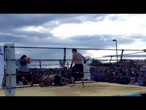 Crow Native Days 2013 Rez Brawls Jeremy Iron vs. Tim LameWomen jr.