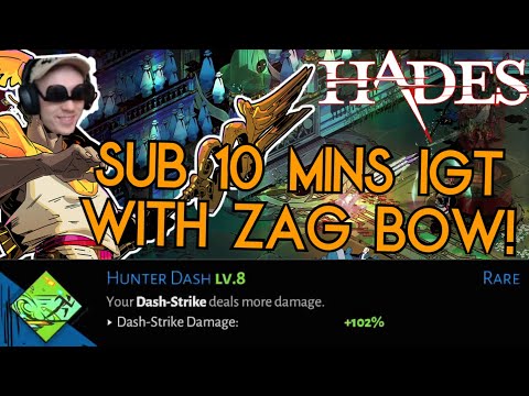 Stack LARGE Damage on Zagreus Bow to go fast! | Hades