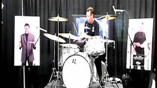 Les DeMerle at the 2011 Chicago Drum Show