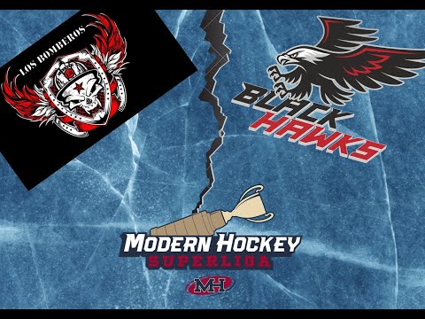 MH SUPERLIGA 2023/2024 14. kolo LOS BOMBEROS vs BLACKHAWKS 5:2 - celý zápas