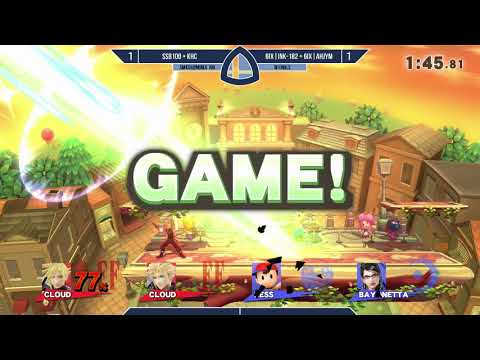 Sm4sh@Mines #108 - SSB100 + KHC Vs. 6ix|Ink-182 + 6ix|Ahjym - Doubles Winners Finals