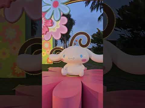 Passamos uma hora com PERSONAGENS SANRIO e tirando muitas fotos!