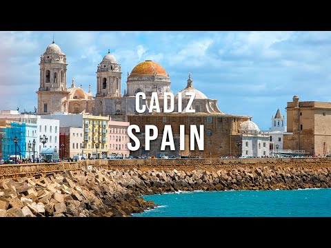 Cadiz Spain 🇪🇸 Walking Tour | Best of Andalusia 4K
