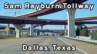 The Sam Rayburn Tollway and Hwy 121- Dallas Fort Worth, Texas - December, 2022