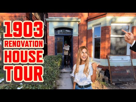 Full House renovation TOUR - 1903 Edwardian house