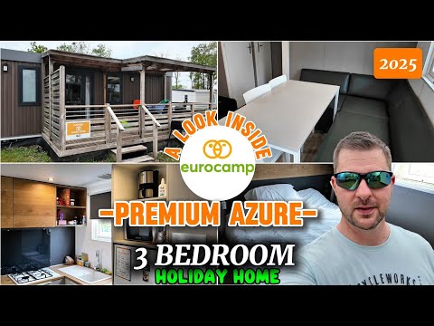 Eurocamp ~PREMIUM AZURE~ Full tour | 3 BEDROOM | De Schatberg @eurocamp