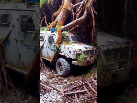 abandoned police zeep #shorts