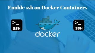 How to configure ssh in a Docker container