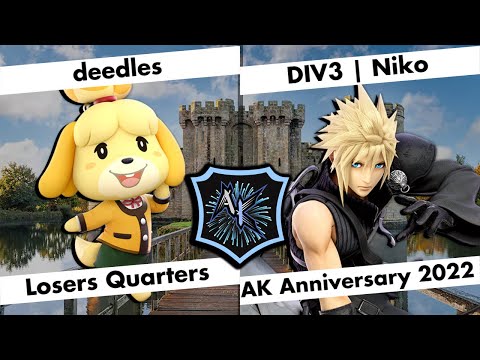 deedles (Isabella) vs DIV3 | Niko (Cloud) - LQF - AK Anniversary 2022