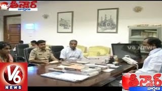 Pratyusha Dines with CM KCR | KCR assured her with bright future | Teenmaar News - V6 News