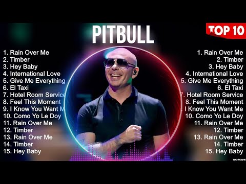 Pitbull Mix Éxitos  Lo Mas Nuevo 2023   Lo Mejor Canciones