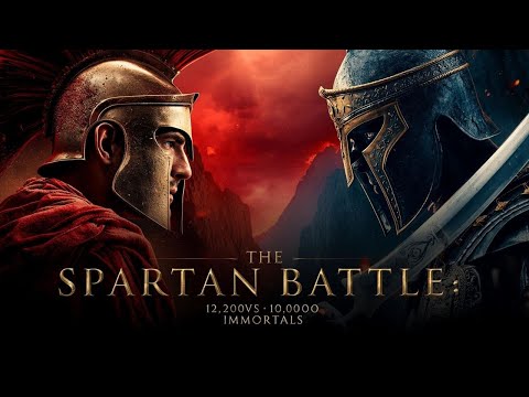 SPARTAN BATTLE | 1,200 vs 10,000 Immortals of Persia – Epic Cinematic Total War