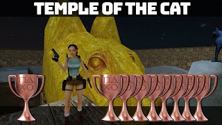 Tomb Raider I Remastered - Temple of the Cat (All Collectibles/All Trophies)