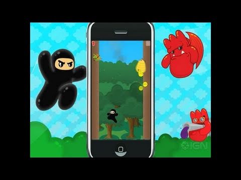 Ninjatown: Trees of Doom Wireless Game Trailer - Debut