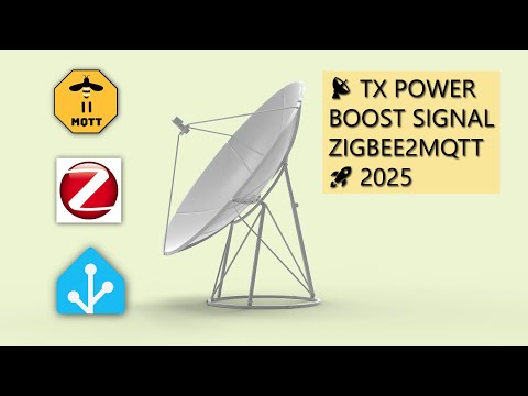 Cara Konfigurasi TX Power Zigbee Coordinator & Router di Zigbee2MQTT 2025 - Optimasi Jaringan — sampul video YouTube