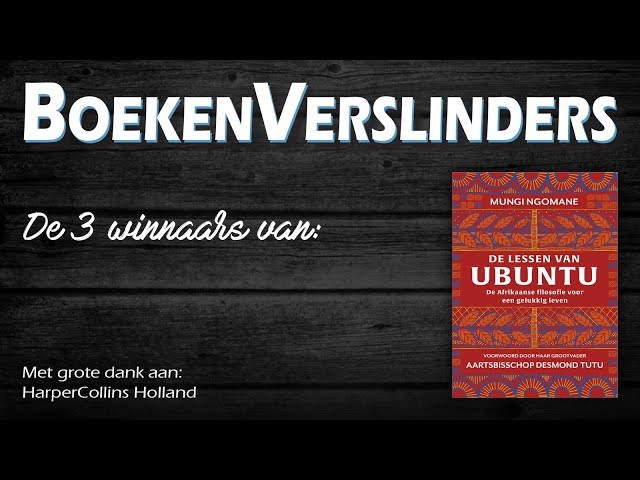 Vídeo relacionado con De lessen van ubuntu: De Afrikaanse filosofie voor een gelukkig leven (Dutch Edition)