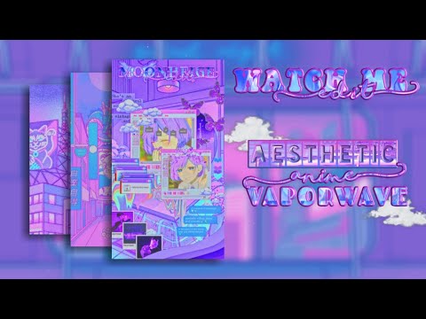 WATCH ME EDIT aesthetic anime vaporwave | happy 400+ subs 💫 || moonbeige