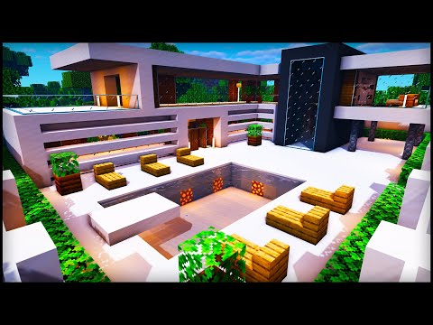 Crazy Steve's Epic Minecraft Modern House - Ultimate Tutorial!