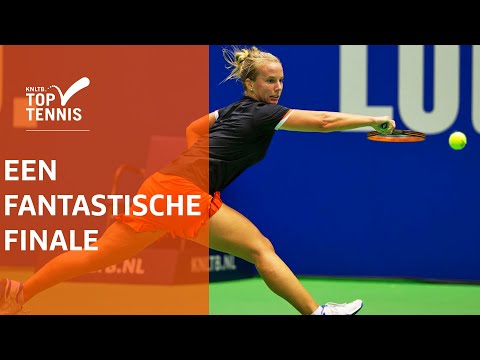 Een sprankelende finale tussen Kiki en Richel  | KNLTB Toptennis Lotto NK Tennis 2015