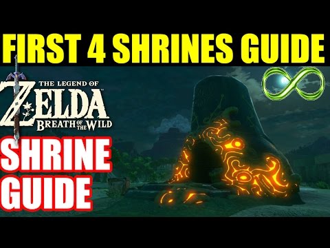 ALL 4 Great Plateau Shrines - Legend of Zelda: Breath of the Wild - Guide/Walkthough #1