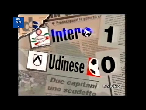 1993-94 (26^ - 06-03-1994) INTER-Udinese 1-0 [Sosa] Servizio D.S.Rai1