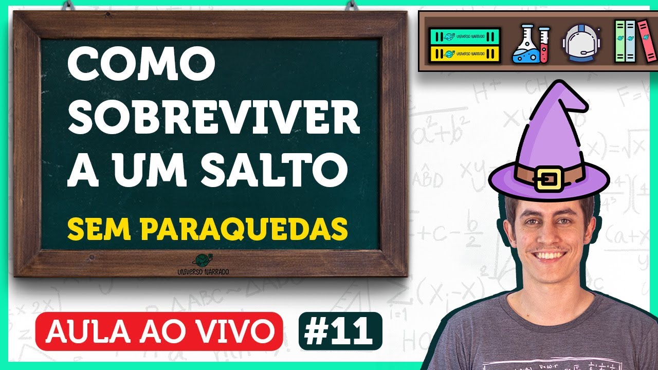 Segunda lei de Newton, Impulso e Quantidade de Movimento | Aula de Física | LIVE011