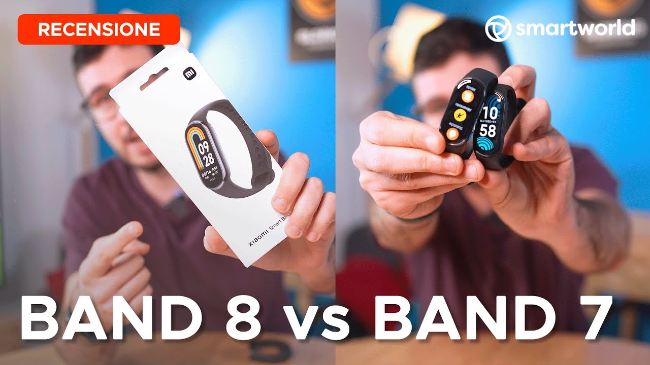 Xiaomi SMART BAND 8: la prova e il CONFRONTO con Smart Band 7