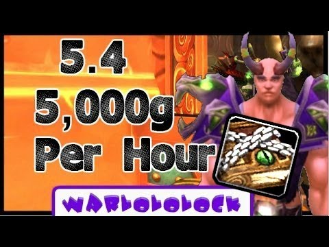 5,000g / Hour for Warlocks! Farming Sealed Tome of the Lost Legion | WoD 6.1