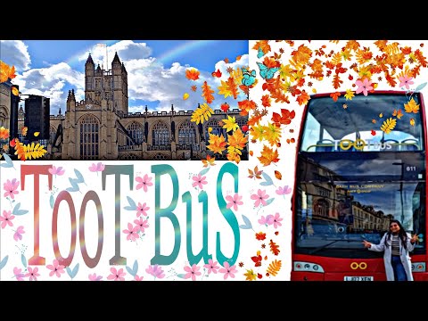 Riding the Toot Bus Through Bath City: Exploring Bath Abbey and Beyond!