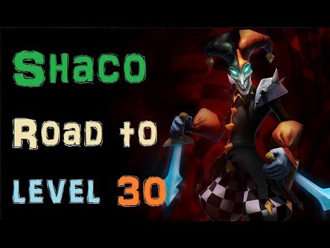 Shaco smurfing to level 30 [League of Legends] Full Gameplay - Infernal Shaco