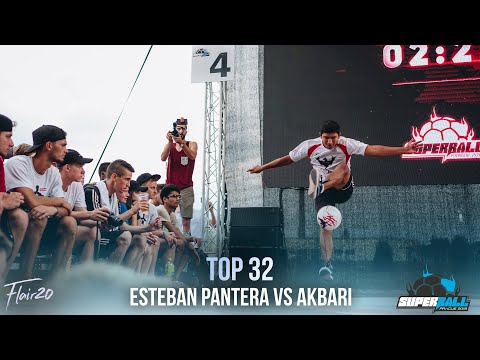 Esteban Pantera v Mohammad Akbari - Top 32 | Super Ball 2018