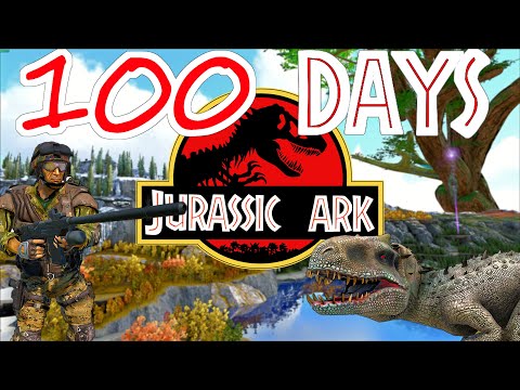 , title : 'I Have 100 Days to Beat Ark Fjordur in Jurassic Park!'