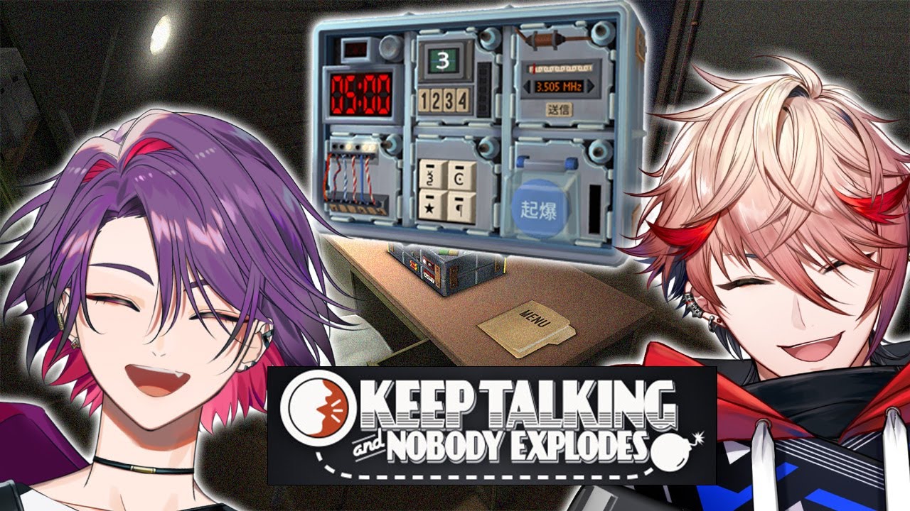 【Keep Talking and Nobody Explodes】爆弾解除とかｗ俺らならいけるっしょｗｗｗ withセラお【渡会雲雀/にじさんじ】