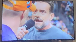 John Cena and CM Punk promos Part Two 6/9/25 REACTION VIDEO