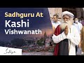 Sadhguru Offers Abhishekam to Kashi Vishwanath Linga