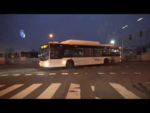 HTM lijn 28: Voorburg Station - Den Haag Zuiderstrand - oudjaarsdag 2018