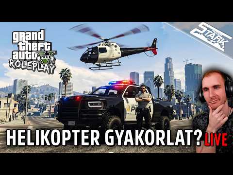 Vizsgáztatás & Helikopter Gyakorlat - GTA 5 RolePlay #79 - Stark Galaxy2.0