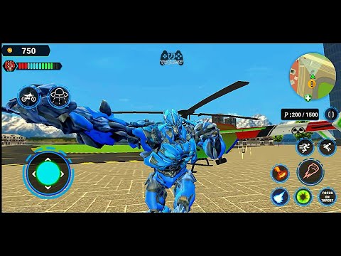 Grand Robot Police Bike Transform || US Police Bike Robot Transform || Robot Superhero Games