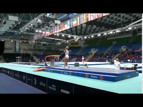 Maria Paseka VT 2019 European Championships QF