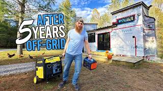 This Trick Keeps Our Tiny Home Powered All Winter