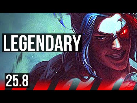 KAYN vs SYLAS (TOP) | Legendary, 9/2/4 | NA Challenger | 25.8