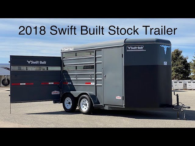 Preview image of Swift Built Stock Livestock Trailer youtube video