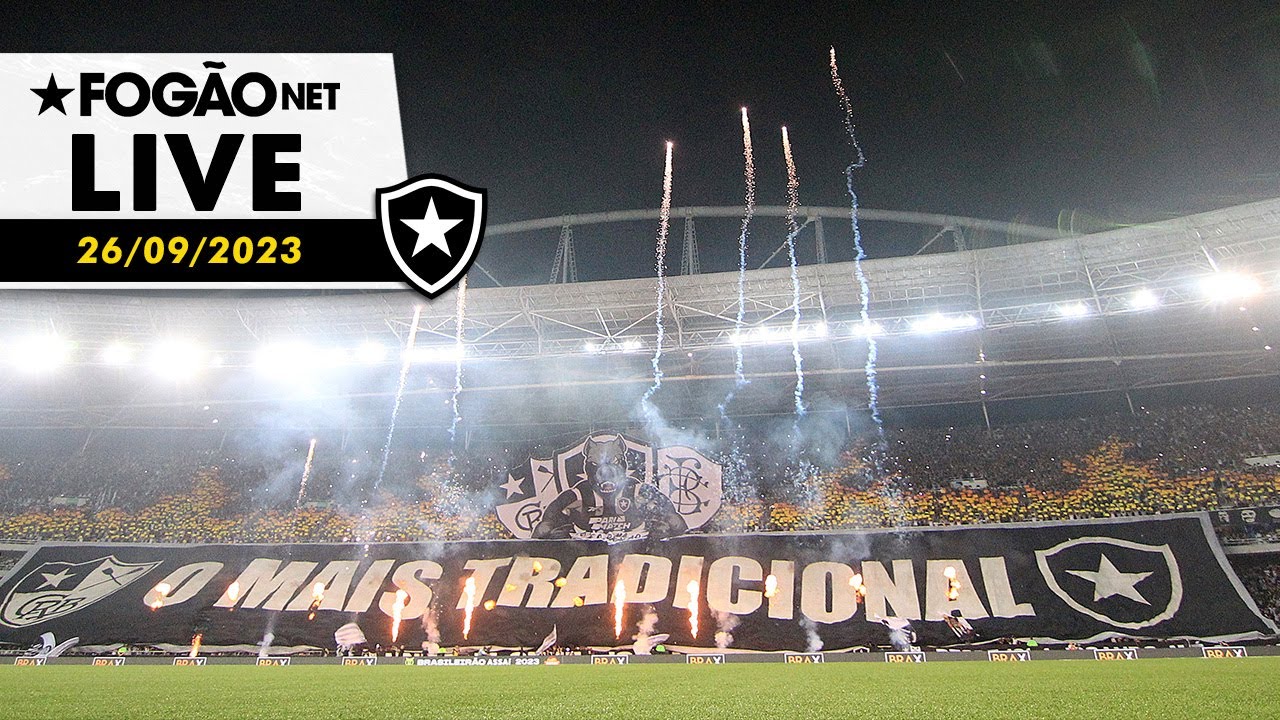LIVE | Botafogo tem sequência mais tranquila na teoria que rivais; hora de apoiar os jogadores