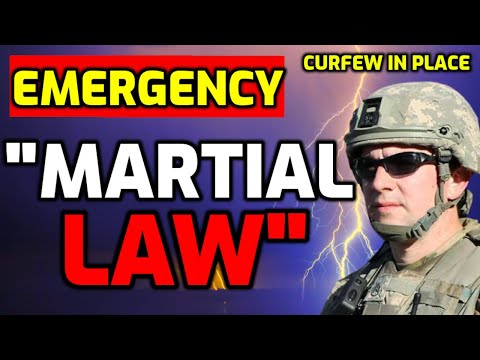 Engineered Chaos Emergency!! "Martial Law" Urgent Curfew! Checkpoints