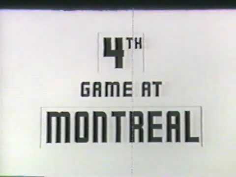 1954 Stanley Cup Finals Highlight Film   Canadiens vs  Red Wings