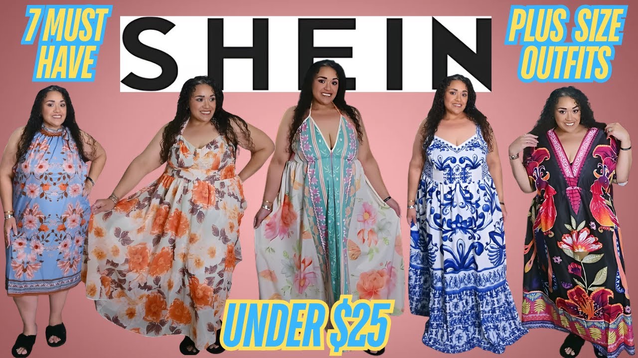 SHEIN Plus Size Haul 2025|SHEIN Curve|SHEIN Curve Plus|Plus Size Clothing Haul|Tasha St James
