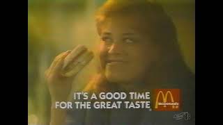 McDonald's McMuffin "Good Time for a Great Taste" Commercial 1987