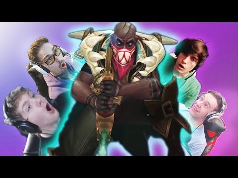 10 MIN of PYKE EXECUTING EVERYONE (BEST REACTIONS)