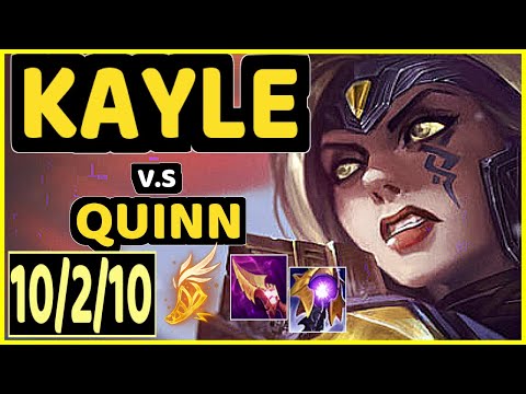 ALPHARI (KAYLE) vs QUINN - 10/2/10 KDA TOP GAMEPLAY - EUW Ranked GRANDMASTER
