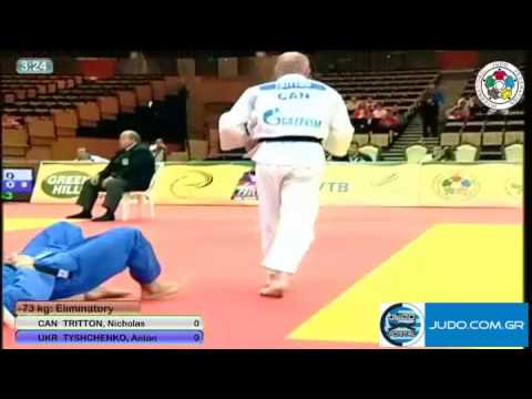Judo Grand Prix Abu Dhabi 2011 -73kg TRITTON (CAN)-TYSHCHENKO (UKR)